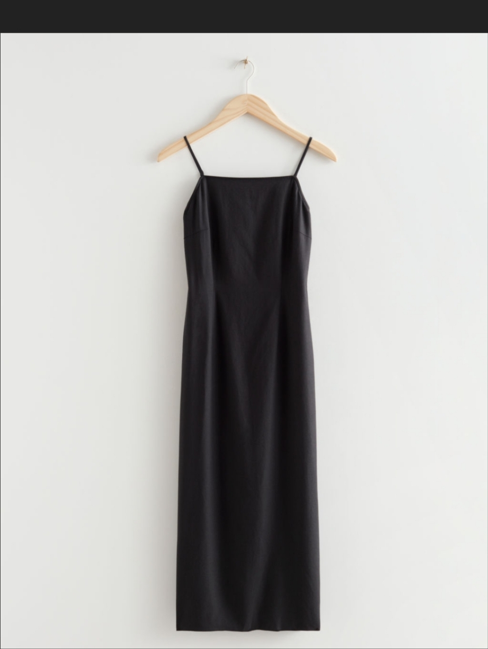 & Other Stores Strappy Fitted Midi Dress - Picture 3 of 9